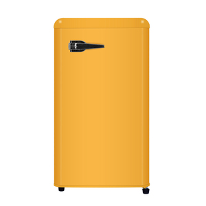 Refrigerador de descongelación Manual Retro de una sola Puerta, pequeño, vertical, de una sola Puerta, mini refrigerador para uso doméstico y hotelero - Product Image 1