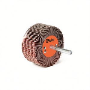 Ttake Abrasive Flap <b>Wheel</b> 25x10 Mm 80 Grit 6 Mm Shaft For <b>Grinding</b> - Product Image 2