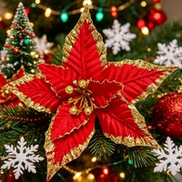 Professionelle Weihnachtsblumen-Stieldekorationen-Fabrik mit vollständiger Anpassungsoption