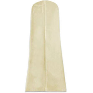 उच्च गुणवत्ता वाले कस्टम लोगो रंगीन शादी के लंबे कपड़े भंडारण धूल कवर बैग बड़े गैर बुना हुआ दुल्हन गाउन परिधान बैग - Product Image 6