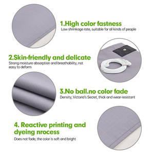 15% Tinh Khiết Bạc 85% cotton căn cứ Khăn trải giường khách sạn thoáng khí bệnh viện Tương thích tốt hơn ngủ trái đất kết nối giường được trang bị - Product Image 5