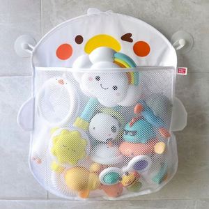 2026 New Design Bathroom Cute Duck Shape Baby <b>Bath</b> Toys <b>Storage</b> Pack Mesh Bag Kids <b>Bath</b> Toys <b>Storage</b> Net Hanging Bag - Product Image 4