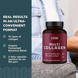 แคปซูลคอลลาเจนหลายเม็ดสำหรับผู้ใหญ่ผลิตภัณฑ์เสริมสุขภาพฉลากส่วนตัว - Product Image 4