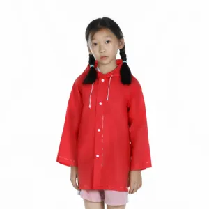 Stay Cute and Dry - One-Piece Cartoon Animal Rain for Boys and Girls with Hood, Zipper, and Waterproof Technology