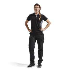 BLAKLADER - 710418009900C42 Women's Industry <b>trousers</b> <b>Black</b> - EAN 7330509486788 <b>WORK</b> <b>TROUSERS</b> <b>CARGO</b> <b>WORK</b> <b>TROUSERS</b> - Product Image 3