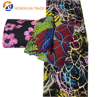 Kain Organza Batik Tenun Polos Ankara 100% Katun Anti-Pilling Tahan Gesekan Berat Sedang Produsen Tekstil Kustom untuk Anak Perempuan