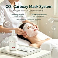 Mascarilla Facial de Oxígeno con Efecto Bohr y Gel de CO2 para Carboxiterapia al por Mayor, Kit de Carboxiterapia CO2 para Piel de Cristal Coreana