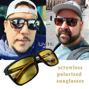 China OEM Factory Lightweight square Frame Outdoor <strong>Sports</strong> Eyewear <strong>Polarized</strong> Glasses <strong>Sunglasses</strong> for Fishing Driving - Product Image 3