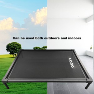 Современная уличная лежанка для кошек и мелких животных, летняя/зимняя, размер XL, с алюминиевым каркасом, сетчатая, охлаждающая, съемная - Product Image 2