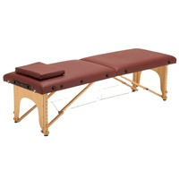 Table de Massage Multifonction Pliante Portable pour Usage Médical, Rééducation, Tatouage et Beauté, Thérapie par Moxibustion, Bleue