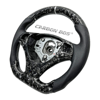 Volant Personnalisé Style Sport en Fibre de Carbone Compatible BMW E60 E90 E91 E92 E93 E89 E84 Z4 X1 X2 X3 X4 X5