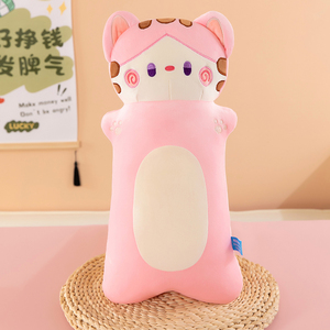Extra Long <b>Cat</b> <b>Plush</b> Pillow Wholesale, 3 Sizes PP Cotton Stuffed Animal for Gift Stores & Promotional Use - Product Image 2