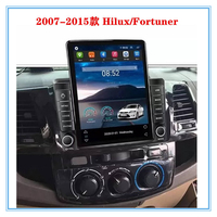 Pour Toyota Hilux Fortuner 2007-2015, autoradio Android 9,7 pouces, écran tactile style Tesla, navigation GPS, Carplay, DSP