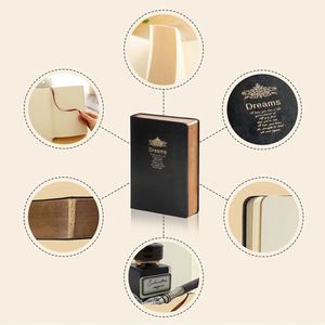 Customized A5 Size Hardcover <b>Leather</b> <b>Diary</b> Journal for Business Gift Thread Sewing Binding - Product Image 4