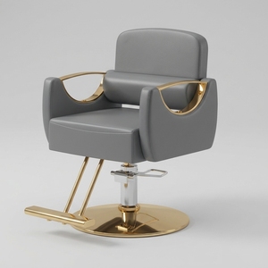 Silla de Peluquería Giratoria Hidráulica, Duradera y Ajustable para Uso en Peluquerías por Parte de Peluqueros - Product Image 2