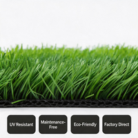 Gazon artificiel vert naturel 40 mm multi-usage pour aménagement paysager, exportation vers l'Allemagne et la France, sélection premium, qualité standard