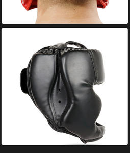 อุปกรณ์ป้องกันศีรษะสำหรับกีฬาซานด้า คิกบ็อกซิ่ง เทควันโด สำหรับผู้ใหญ่และเด็ก รวมถึงหมวกกันน็อคสำหรับชกมวย  แบบหนาพิเศษ สำหรับฝึกซ้อมและป้องกัน - Product Image 6