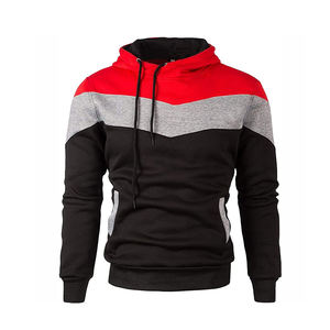 Logo personnalisé plaine à capuche cou hommes vierge surdimensionné léger 100% coton fait sweats à capuche à vendre au prix de gros à bas prix - Product Image 1