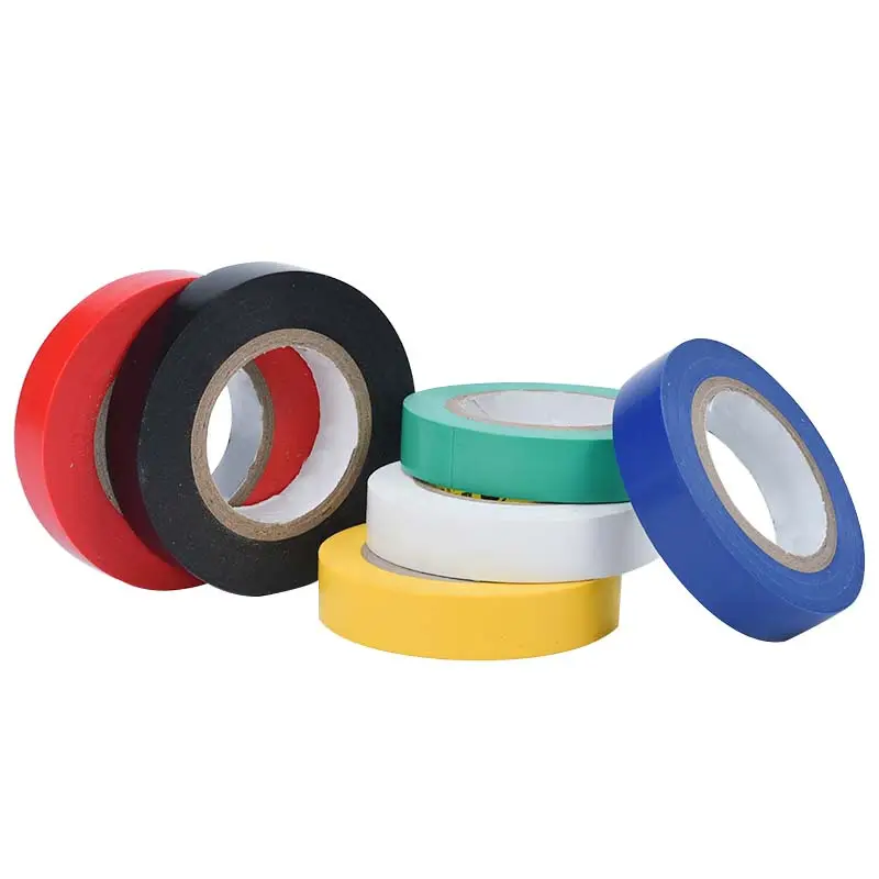 Isolatie Zelfklevende Elektrische Rubber Plastic Regenboog Pvc Isolatietape