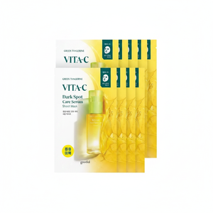 Goodal Quality Green Tangerine Vita-C Dark Spot Care Serum Sheet Mask 9ea Set (+1ea) - Product Image 2