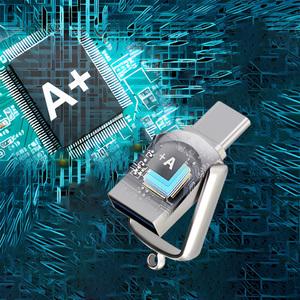 2-Trong-1 Kép <span class=keywords><strong>USB</strong></span> Key 8GB 64GB OTG Kim Loại Flash Disk Loại C Bộ Nhớ Gậy Ngón Tay Cái Ổ Đĩa <span class=keywords><strong>USB</strong></span> Flash Drive 2.0 Cho Android Điện Thoại Di Động - Product Image 5