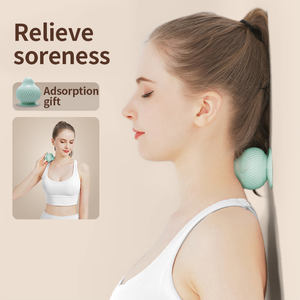 Hochwertiger Indoor-Sport-Silikon-<span class=keywords><strong>Massage</strong></span> ball Effektives Muskel-<span class=keywords><strong>Release</strong></span>-Back-Übungs werkzeug für Fußbein-Nacken-Körper-Taille - Product Image 1
