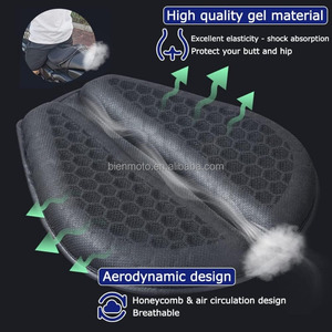Accessoires universels pour <span class=keywords><strong>moto</strong></span>, housse <span class=keywords><strong>de</strong></span> <span class=keywords><strong>selle</strong></span> en gel 3D nid d'abeille, respirante, <span class=keywords><strong>coussin</strong></span> <span class=keywords><strong>de</strong></span> gel pour <span class=keywords><strong>selle</strong></span> <span class=keywords><strong>de</strong></span> <span class=keywords><strong>moto</strong></span>, <span class=keywords><strong>coussin</strong></span> en gel pour siège - Product Image 2