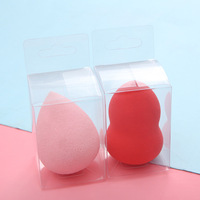 Boîte d'emballage en cube en poudre en PVC avec logo imprimé personnalisé Récipient en plastique transparent Nouveau produit