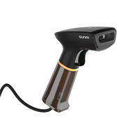 Lecteur de codes-barres SUNMI NS021-2D Lecteur de codes-barres portable filaire 1D/2D Lecteur laser USB Rapide et précis Scan automatique Multi-systèmes