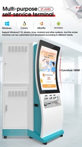 Dedicated Switching Power Supply R1800 32'' Curved Touch Screen Cooling Vent <b>Receipt</b> Export Self Service Kiosk - Product Image 6