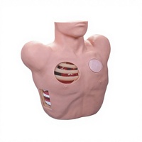 Maniquí de Entrenamiento Simulado para Punción Pleural y Drenaje Médico 465