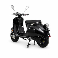 Scooter électrique EEC rétro, 85 km/h, capacité de charge de 150 kg, freins à disque avant et arrière, conduite urbaine et rurale