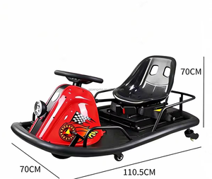 Kart Eléctrico Pengxing para Uso Comercial y Doméstico, Go-Karts con <span class=keywords><strong>Motor</strong></span> Potente de 350W, <span class=keywords><strong>Crazy</strong></span> <span class=keywords><strong>Cart</strong></span> para Niños - Product Image 2