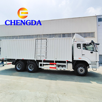 Camion porte-conteneurs lourd Sinotruck 25 tonnes 6X4 LHD RHD 371 ch 10 roues pour la distribution de marchandises générales