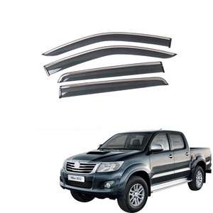 Deflectores de Viento para Ventanas de Auto WZXD con Línea de Acero para Vigo 2012 2014 - Product Image 1