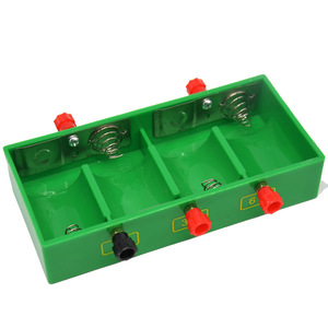 Caja de batería integrada orgánica reforzada No. Conexión paralela de 1, 4 celdas, experimento de electricidad en física para secundaria - Product Image 1