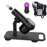 Neuheit Elektrischer Automatischer Stoßvibrator für Frauen Kabelloser Ferngesteuerter Sex-Maschinen-Dildo ABS Privates Sexprodukt