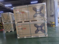 Panneau solaire bifacial LONGi Hi-MO 10 LR8-66HVD 645W 650W 660W 680W à cellules BC, anti-poussière, avec une efficacité maximale de 24,8 %, en stock dans l'entrepôt de l'UE