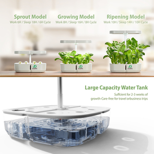 Full spettrum Indoor ha condotto la luce idroponica intelligente vasi <span class=keywords><strong>da</strong></span> <span class=keywords><strong>fiori</strong></span> <span class=keywords><strong>da</strong></span> <span class=keywords><strong>giardino</strong></span> Smart fioriere <span class=keywords><strong>per</strong></span> la coltivazione di <span class=keywords><strong>semi</strong></span> di piante - Product Image 5