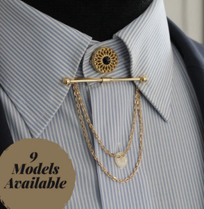 Pinza de Corbata Dorada <span class=keywords><strong>para</strong></span> Hombre, Accesorios de Corbata, Accesorio de Boda <span class=keywords><strong>para</strong></span> Hombre, Regalos <span class=keywords><strong>para</strong></span> Esposo, <span class=keywords><strong>para</strong></span> Novio - Product Image 5