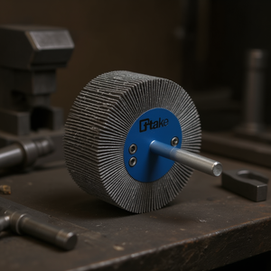 Disco Abrasivo de Tela Ttake, 40x15 mm, Eje de 6 mm, Grano 40, para Pulir Metal - Product Image 3