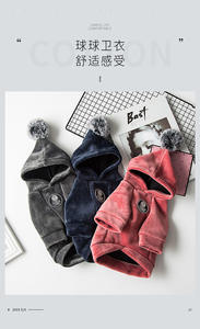 도매 럭셔리 겨울 개 고양이 옷 애완 동물 자켓 작은 큰 개 코트 의류 디자이너 까마귀 애완 동물 의류 - Product Image 2