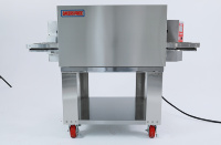 Máquina para cocinar pizza de velocidad variable, horno de túnel con flujo de aire impulsado
