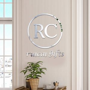 Autocollants muraux en miroir acrylique multi-tailles (70cm, 60cm, 50cm, 40cm) – Écologiques, créatifs, pour lettres, logos, noms de magasins et décoration intérieure - Product Image 6