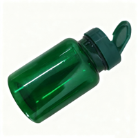 Flacon en plastique OEM ODM pour pilules et médicaments avec bouchon sécurité enfant 100cc 150cc 200cc 500cc, flacon vert pour vitamines et capsules