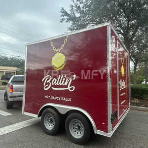 รถเทรลเลอร์อาหารเบเกอรี่จีนรถพ่วงบรรทุกอาหารสหรัฐอเมริกาพร้อมรถขายลายจุด Vin สหรัฐอเมริกา - Product Image 4