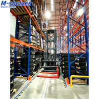 Étagère à palettes en acier empilable industrielle pour le stockage en entrepôt, haute capacité, centre logistique, certifiée CE