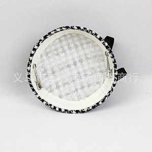 Erxi sisal mũ nón màu đen và trắng hai màu ngàn chim lưới cung nhỏ hàng đầu mũ - Product Image 4