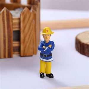 Figuras de Acción de Dibujos Animados al por Mayor, 12 Piezas, <span class=keywords><strong>Bombero</strong></span> <span class=keywords><strong>Sam</strong></span>, Pequeños Juguetes de Acción en 3D, Regalos para Niños, Adornos, Derivados de Animación - Product Image 5
