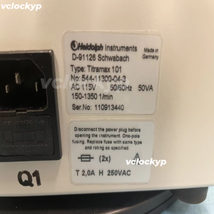 Agitador y Mezclador de Microplacas Heidolph Titramax 101, 544-11300-04-3 - Product Image 6